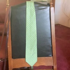 Green and blue brooks brothers tie